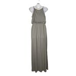 Mossimo Supply Co MOSSIMO Olive Green Sleeveless Maxi Dress Cinched Waist Women's Medium Photo 1