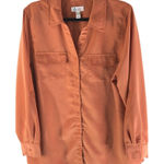 Denim & Co. Womens Button Photo 0