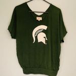 PINK - Victoria's Secret Michigan State Spartans shirt! Athletic stadium chic flowy t shirt! Photo 0