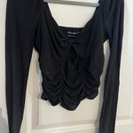 Urban Outfitters Long Sleeve Cut Out Top Photo 0