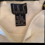 INC ‎ White Top with beaded straps​ Photo 10