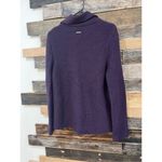 Saint James Plum Grape Sweater Cardigan Knit Wool blend Buttons sz 6 Purple Photo 1