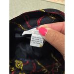 Vintage Barrie Pace Ltd 100% Silk Pleated Equestrian Maxi‎ Skirt Sz 8 NWT Black Photo 5