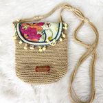 Sakroots  Sayulita Crochet Flap Crossbody Mini Bag Boho Photo 0