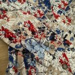 Christopher & Banks multicolored button front lightweight shirt jacket sz medium Photo 4