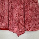 Knox Rose Boho Red Smocked Shorts Photo 6