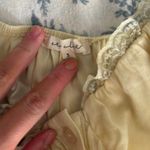 Isabelle's Cabinet Isabelle’s Cabinet Yellow Lace Trimmed Top Photo 2