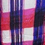 Anthropologie NWT $110  Purple Motif Checked Knee Length Dress XS Photo 3