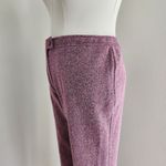 American Vintage Vintage 90s Sag Harbor Pink Tweed High Rise Straight Leg Pants L Photo 4