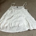 H&M cute white tank top Photo 1