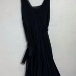 Calvin Klein Black Sleeveless Midi Dress Sz M Photo 5