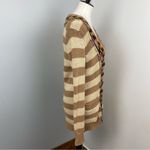 Anthropologie  Sparrow Stripe Hopi Basket Cardigan Small Neutral Cottagecore Photo 8