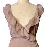 Honey Punch Forever Off the Shoulder Satin Wrap Mini Dress Women’s S NWT Party Photo 2