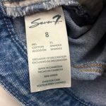 Seven7 Distressed Straight leg Blue Jeans woman’s size 8 Photo 9