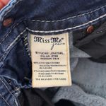 Miss Me Low Rise Angel Wings Y2K Bootcut Jeans Sz 24 Embroidered Photo 6