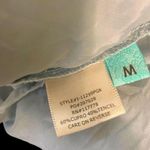 Karlie Pale Blue Button Down with Tie Bottom Shirt Photo 2