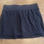 Fabletics  Black Skort with Zipper Accents size medium short Photo 1