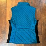 Andrew Marc teal quilted vested, size L Photo 7