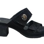 Vital Petra Mule Sandals EUC $220 Size 39 US 8.5 S2791 Black Photo 2