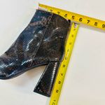 Circus by Sam Edelman  Size 9 M Brown Snakeskin Boots Booties Heels Pascha Womens Photo 1