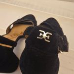 Sam Edelman {11}  Yancy Block Heel Ankle Strap Sandals in Black Suede Photo 10