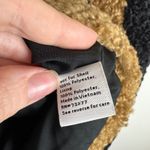 Nine West NWT Womens Teddy Jacket Size XXL Color Block Full Zip Comfort Cozy Photo 5