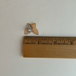 Vintage sterling silver contemporary butterfly earrings post back Photo 5