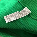 ZARA NWT  RIBBED STRETCH HIGH WAISTED MIDI SKIRT DARK GREEN MEDIUM Photo 7