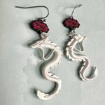 Studio Ghibli “Spirited Away” Haku & Flower Drop Earrings Photo 7