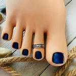 Sterling Silver Bali Design  Toe Ring Midi Ring Photo 1