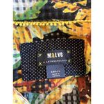 Anthropologie  Maeve Summer Sunflower floral Crop Top Sz Small yellow/ black #98 Photo 1