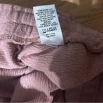 Maurice's Women’s Small pull on mini skirt drawstring light pink/purple color Photo 3