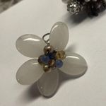 Adjustable / Stretchy Statement Rings Lot Of 4 Some Rhinestone /Bead Some Flower Photo 2