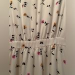 Madewell  Daylily Pintuck Dress in Sweet Blossoms, Matilda White Wash. Size 0 Photo 7