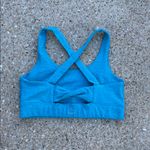 Beyond Yoga  Spacedye Crossover Sports Bra Blue size S Photo 1