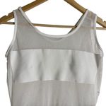 Norma Kamali Dash Dash Mio White Mesh One Piece Swimsuit Size Medium Photo 4