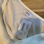 Lilyful NWT  White Ruffle One Shoulder Top L Photo 5