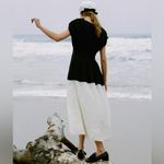 SEA NY NICOLA RAMIE TANK MIDI DRESS size 4 Black Photo 1