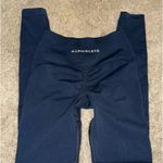 Alphalete  Seamless Navy Blue Leggings Photo 0