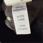 AGOLDE Women's Black Corduroy Jeans Pants Size 26 Casual Button Fly Closure Photo 5