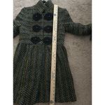 Anthropologie  Plenty By Tracy Reese Wool Blend Coat Size 4 Boho Artsy Unique Photo 6