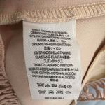 Free People  Dress Beige Lace Detail Stretch Fabric Zip Back Small Photo 6