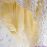 Free People NEW Elton Cream Crochet Knit Long Sleeve Mini Dress, L Photo 16