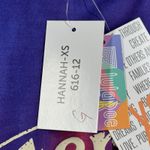 LuLaRoe  Hannah Sweatshirt‎ Womens XS Tie Dye Horse Graphic Pullover Casual Photo 7