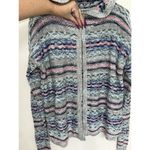 Gilly Hicks NEW Hollister Hoody Cardigan Sweater Xlongsleeves Pink Blue XS S Photo 3