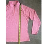 Mofiz Pink Stretch Long Sleeve Size Medium Athletic 1/4 Zip Fishing Hiking Camp Photo 2
