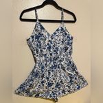 H&M Divided Floral Adjustable Romper Photo 2