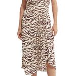 Scotch & Soda  V Neck Sleeveless Wrap Midi Dress Photo 15