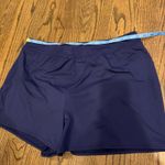 Lands End Women Navy Blue Swim Suit Shorts Attached Brief Pockets Plus Size 18W Photo 6
