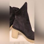 Free People  Jack Zip Boot Women’s Onyx Black Leather Size 8 Photo 5